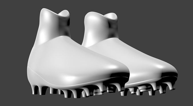 Modern football boots  3D model