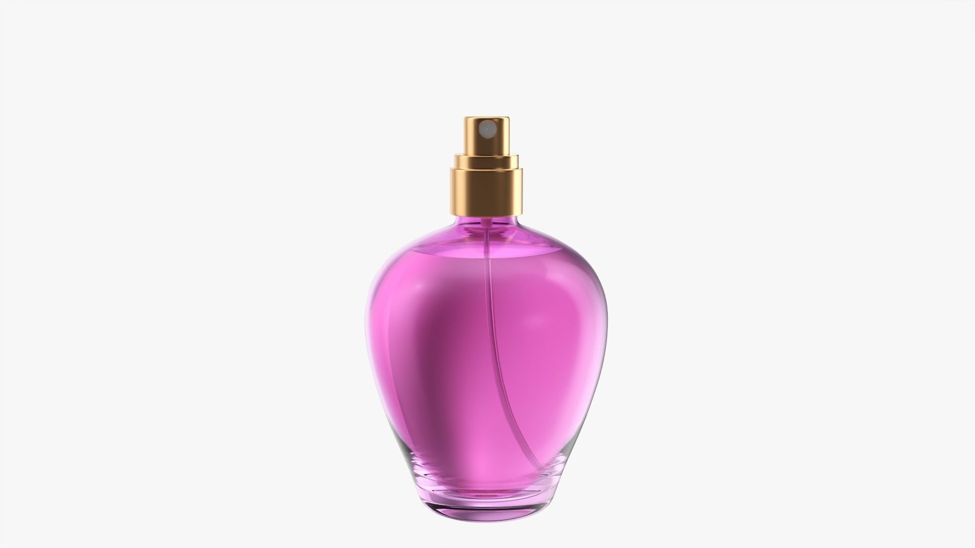 Perfume bottle mockup 11 3D model_1