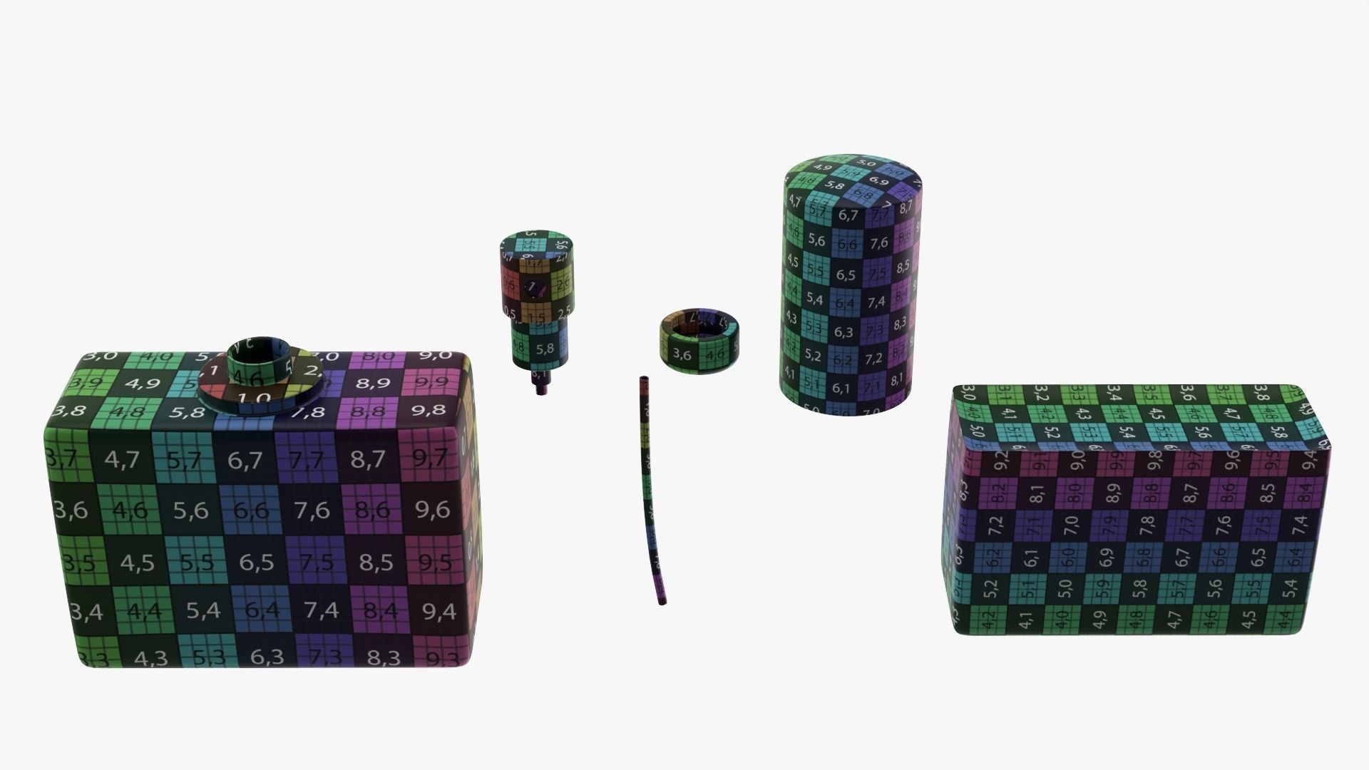 Perfume bottle mockup 14 3D model_8