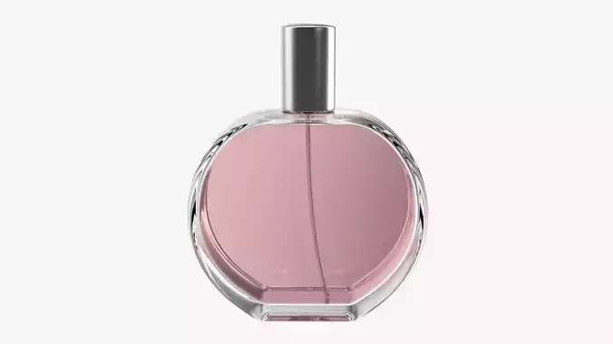 Perfume bottle mockup 15 3D model