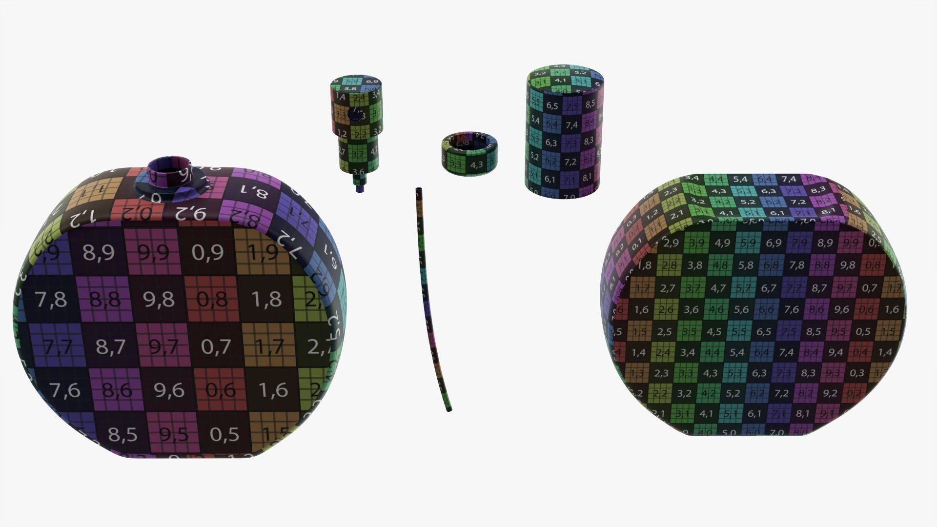 Perfume bottle mockup 15 3D model_8