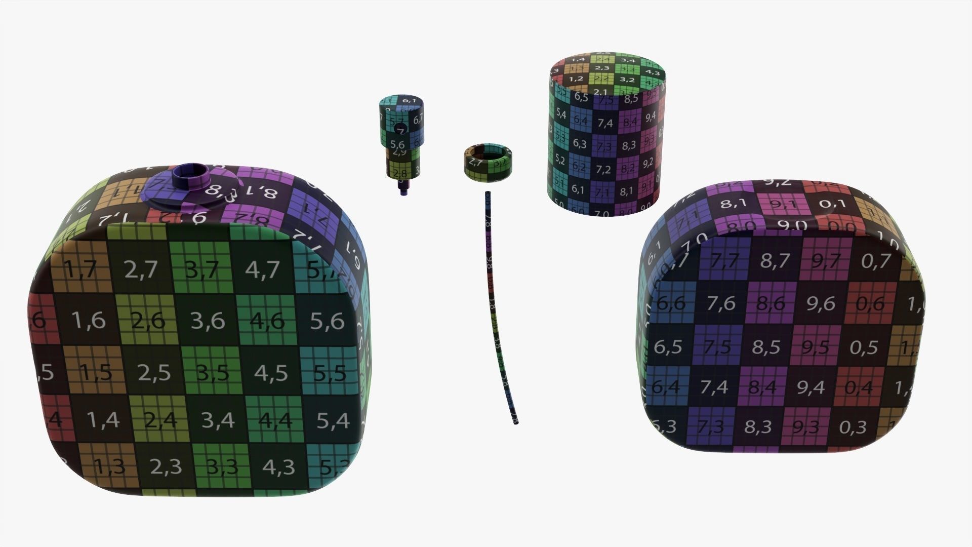 Perfume bottle mockup 16 3D model_8