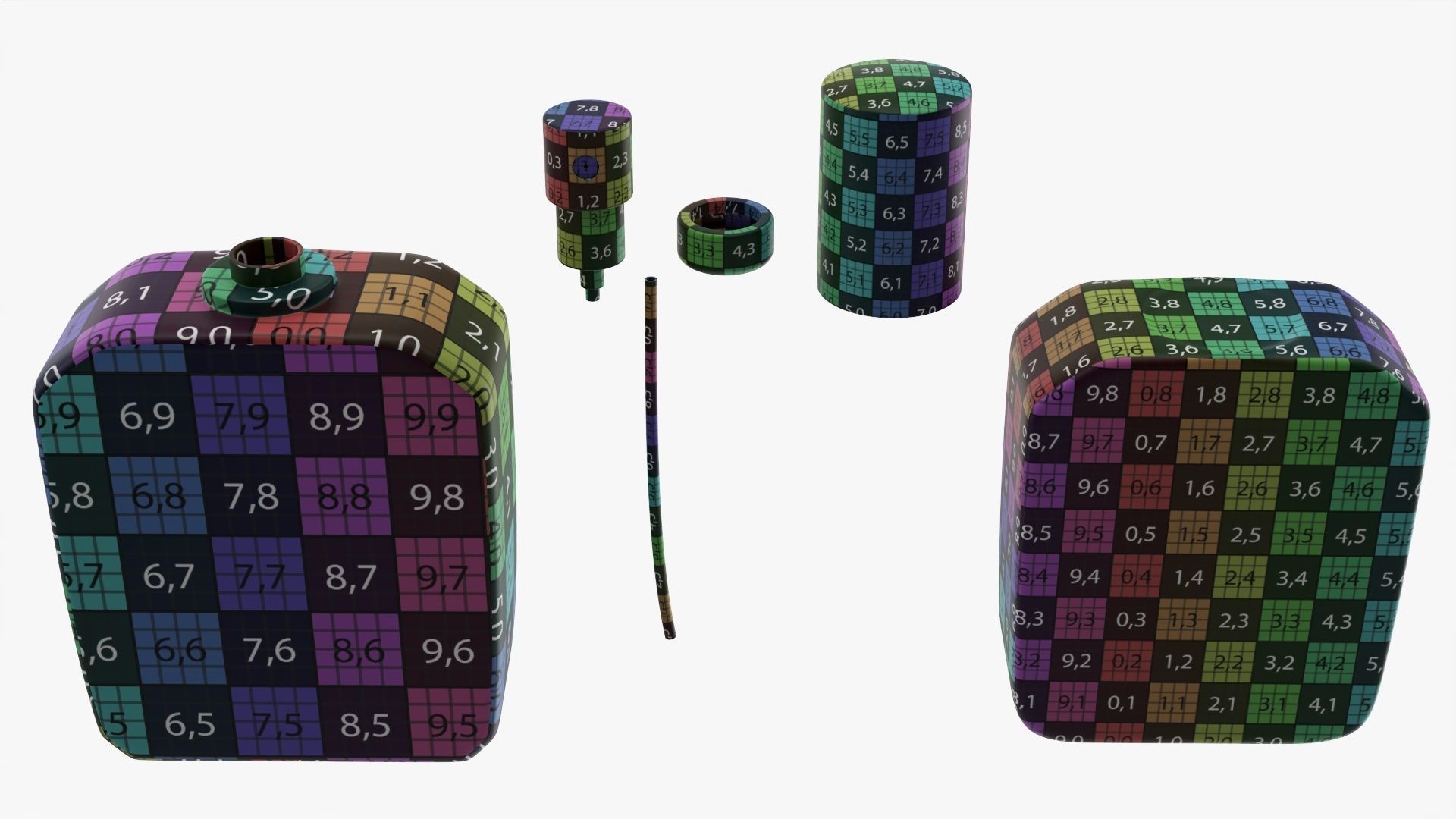 Perfume bottle mockup 18 3D model_8