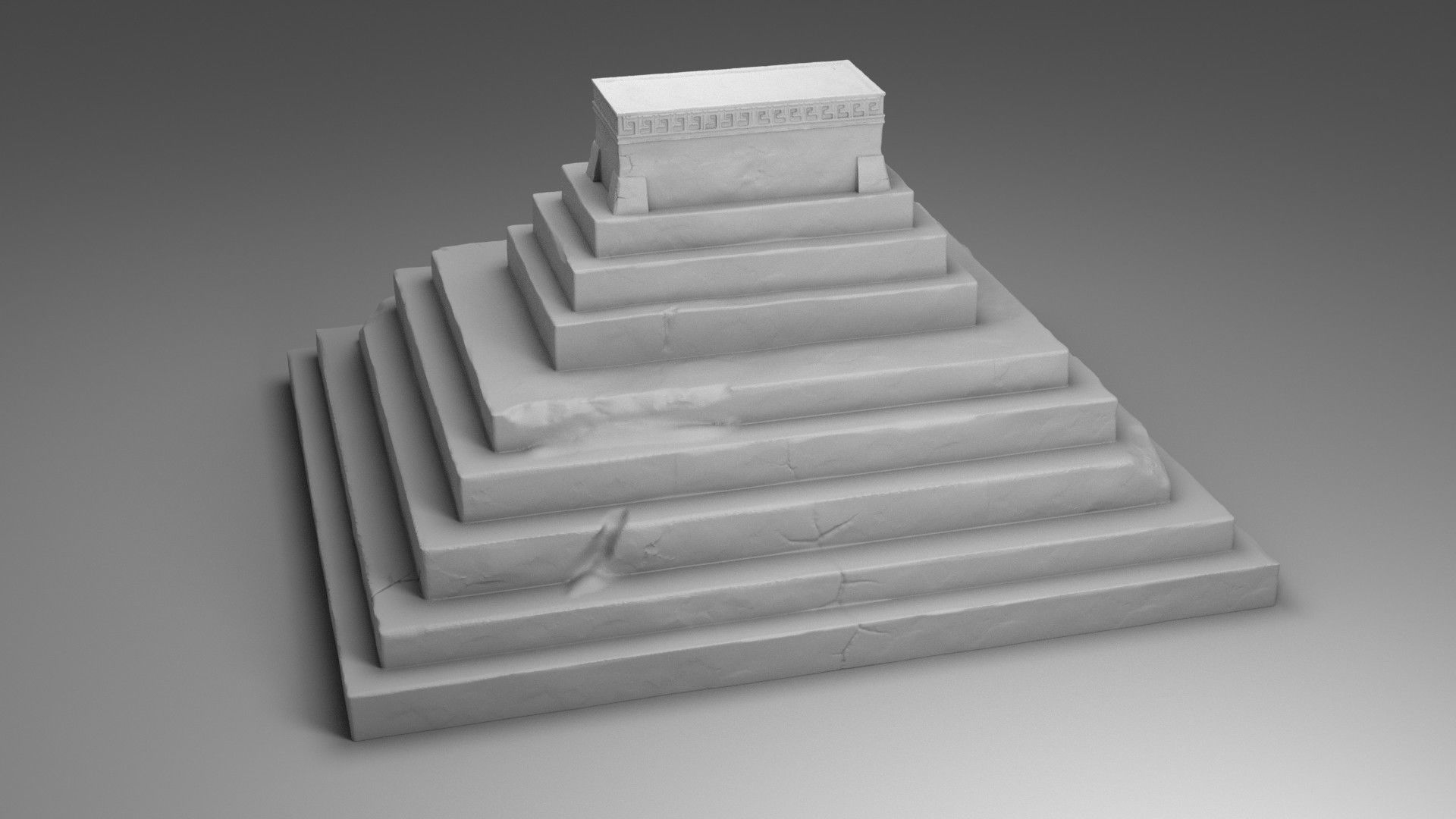 The pantheon of Maya 3D print model_1