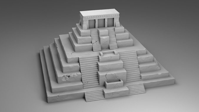 The pantheon of Maya 3D print model