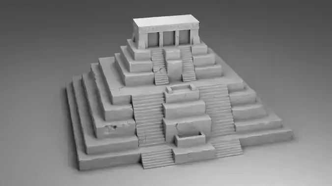 The pantheon of Maya 3D print model
