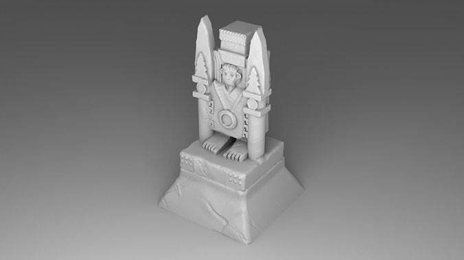 The idol of Maya 3D print model