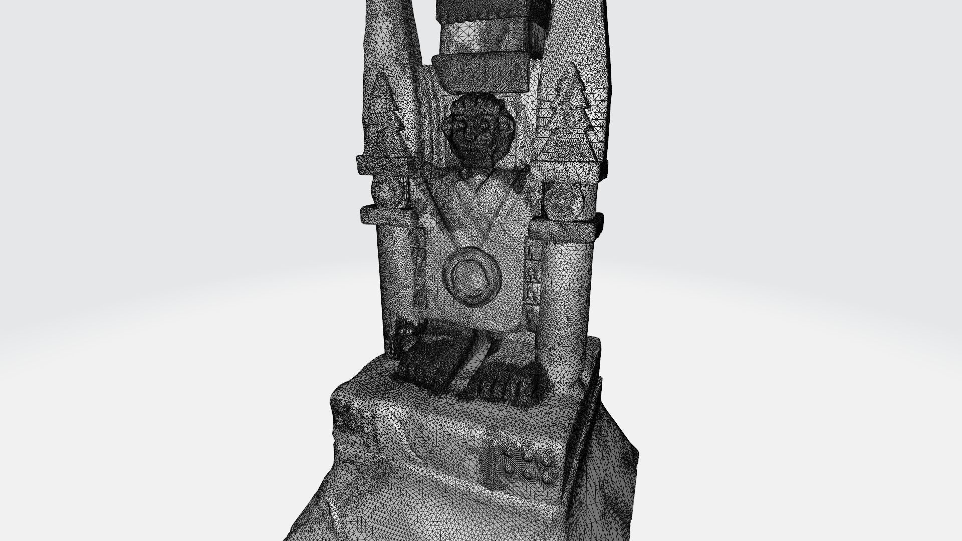 The idol of Maya 3D print model_1