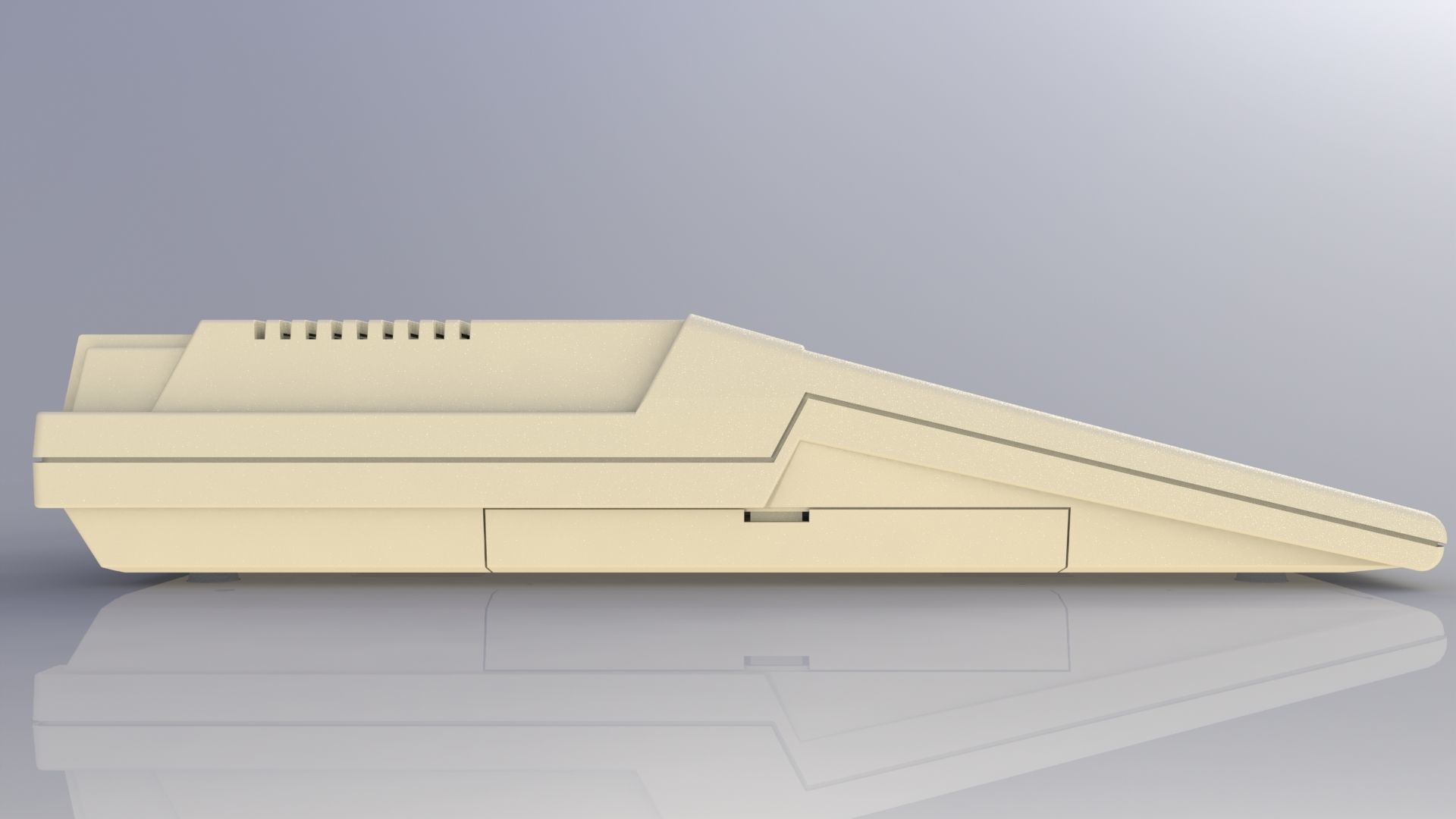 Commodore Amiga 500 3d printed enclosure 3D print model_5