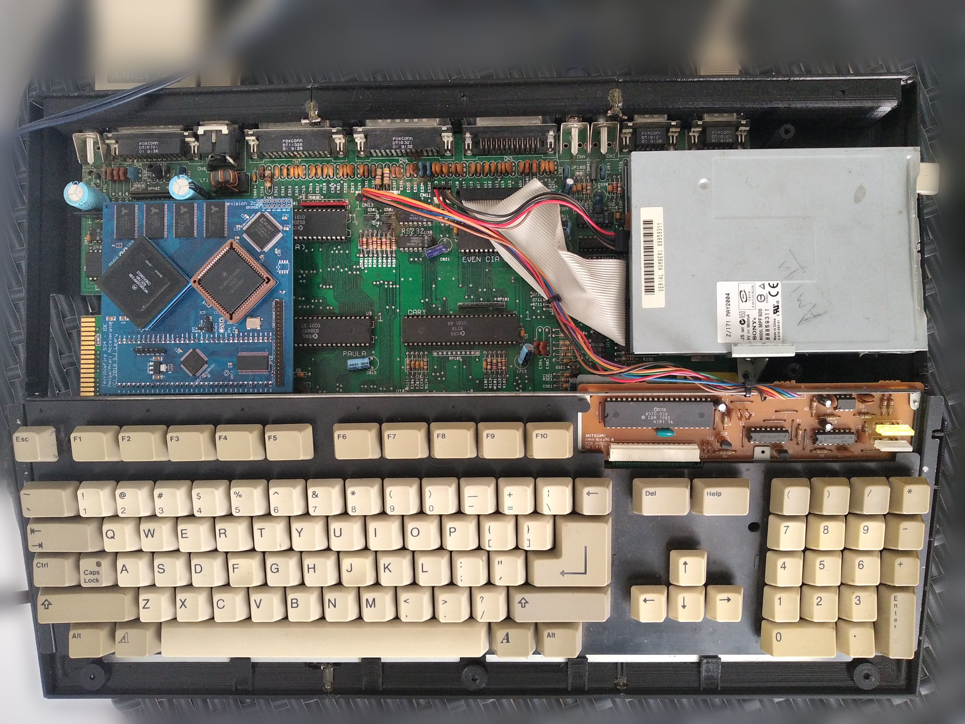 Commodore Amiga 500 3d printed enclosure 3D print model_31