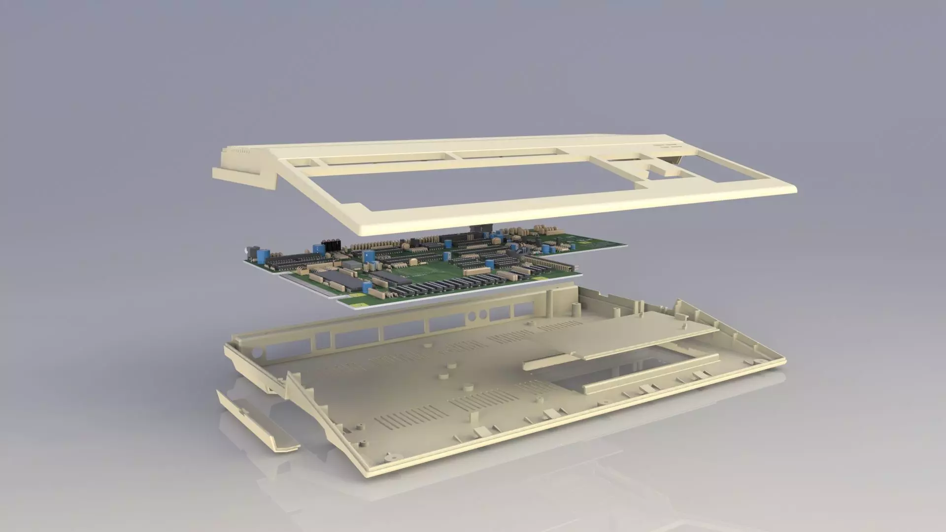 Commodore Amiga 500 3d printed enclosure 3D print model_0