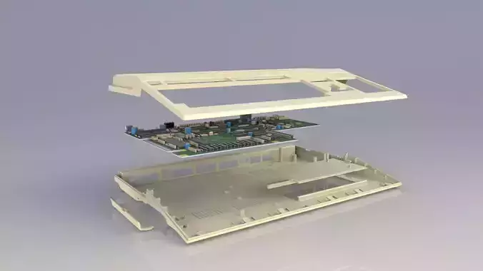 Commodore Amiga 500 3d printed enclosure 3D print model