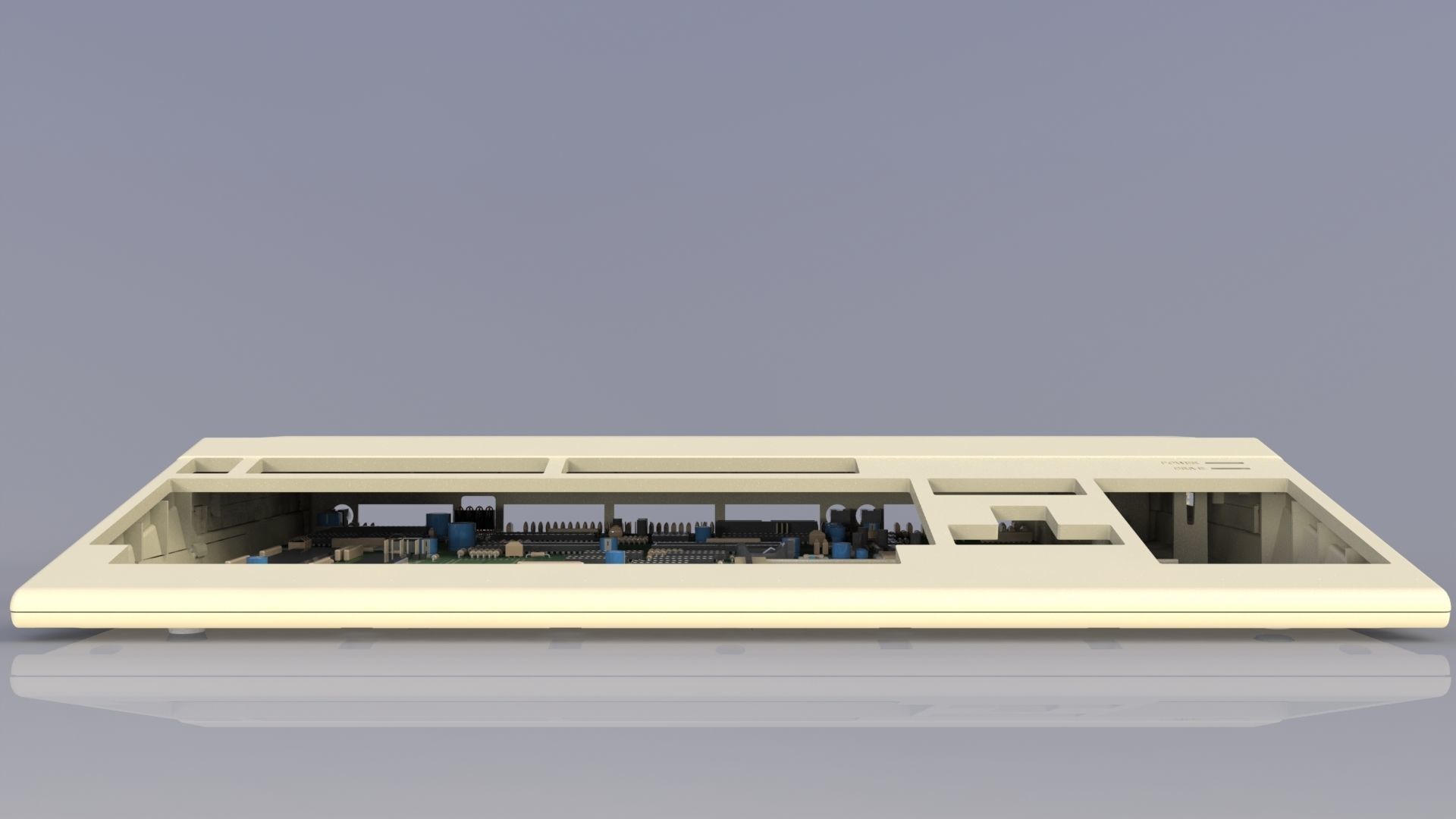 Commodore Amiga 500 3d printed enclosure 3D print model_4