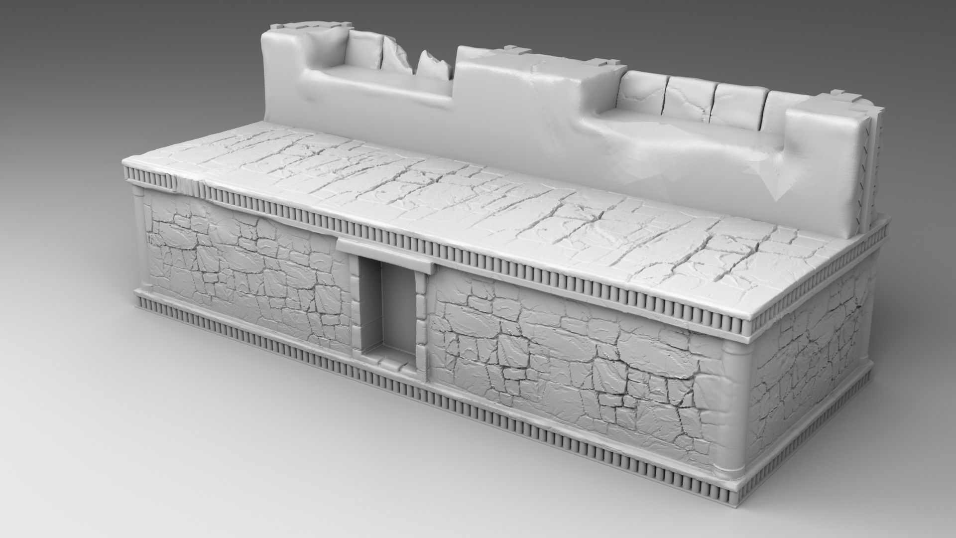 Rich build of Maya 3D print model_1