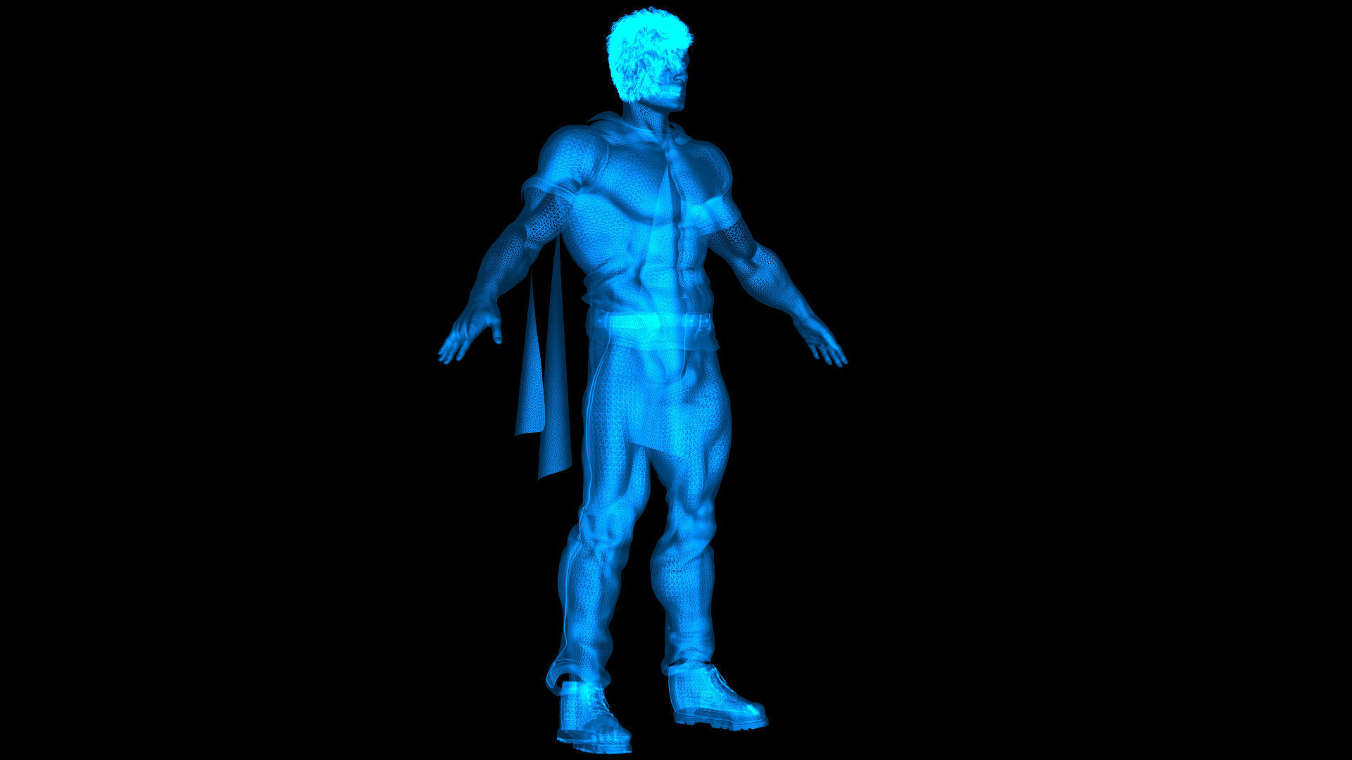 Young Superman - New 52 3D model_1