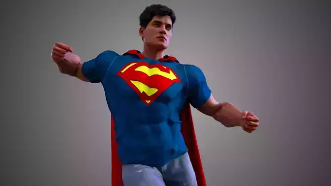 Young Superman - New 52 3D model
