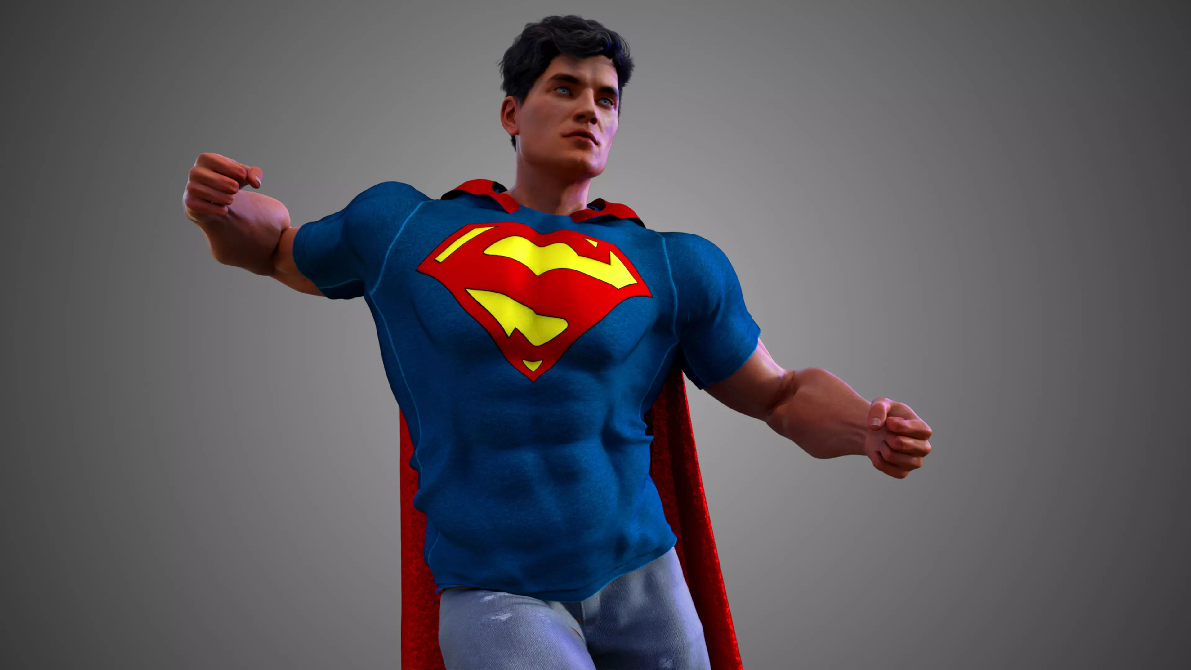 Young Superman - New 52 3D model_0