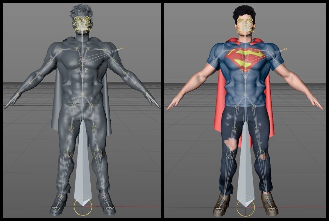 Young Superman - New 52 3D model_8