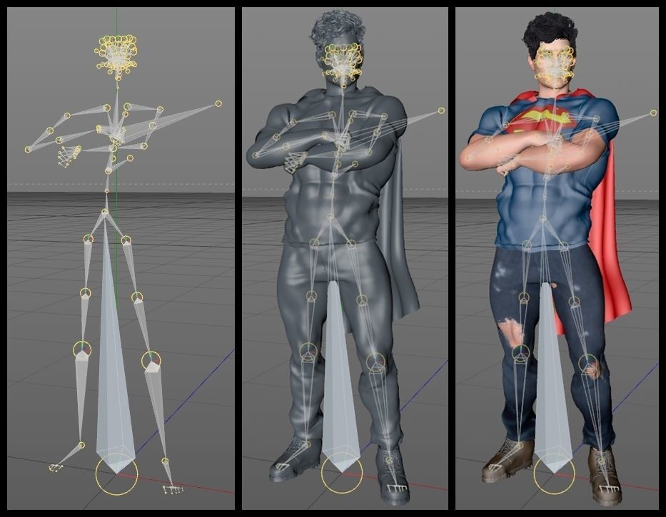 Young Superman - New 52 3D model_9