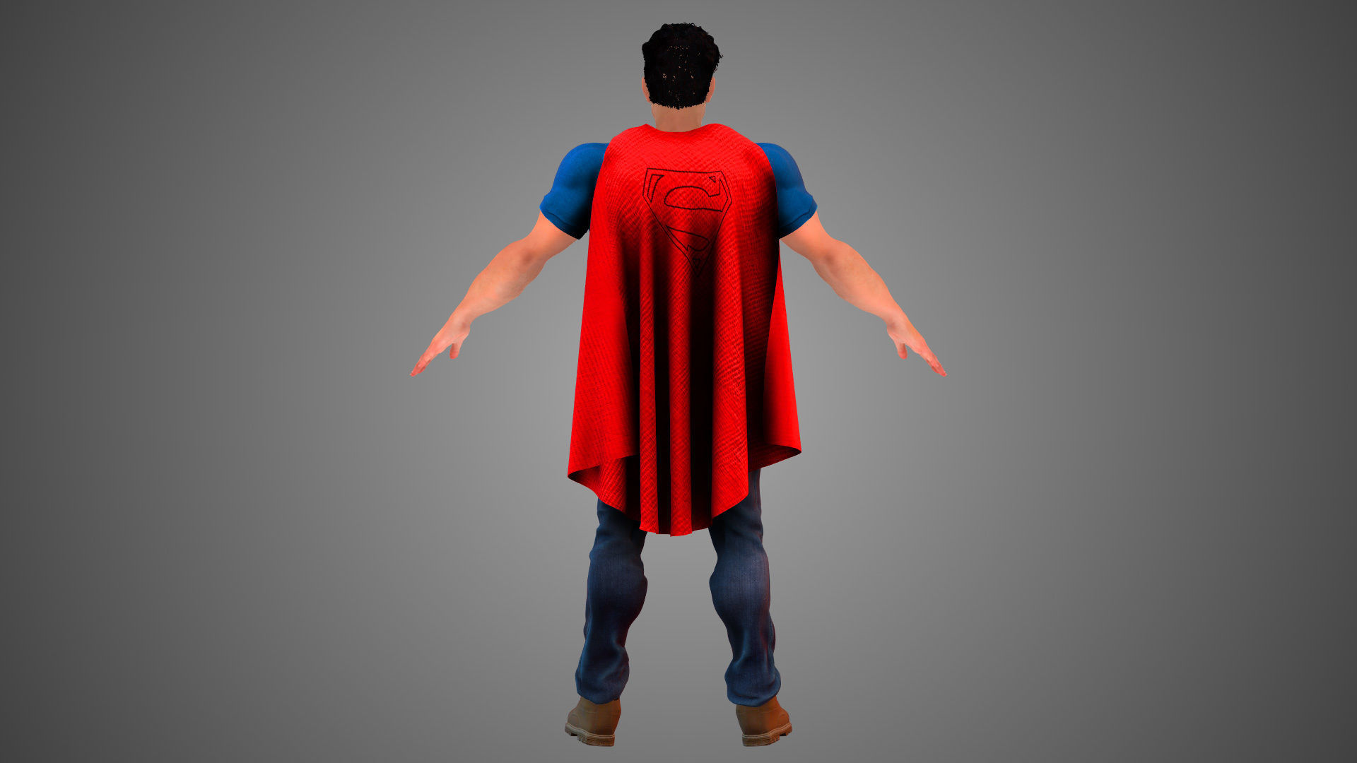 Young Superman - New 52 3D model_7