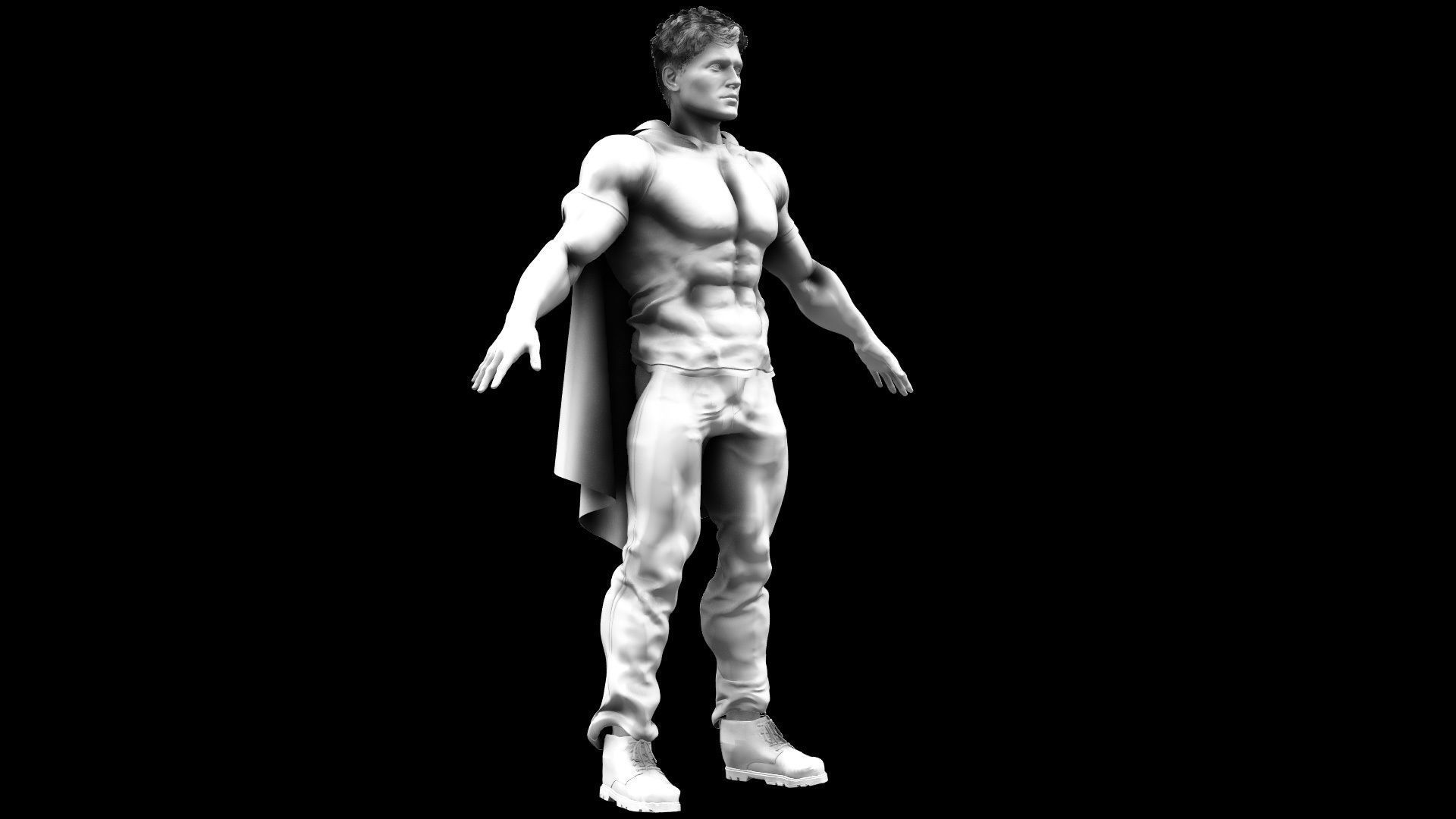 Young Superman - New 52 3D model_2
