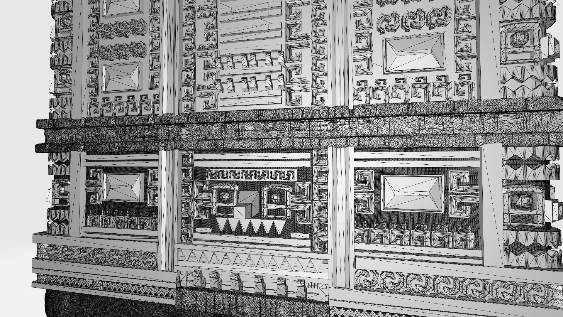 Grand build of Maya 3D print model_2