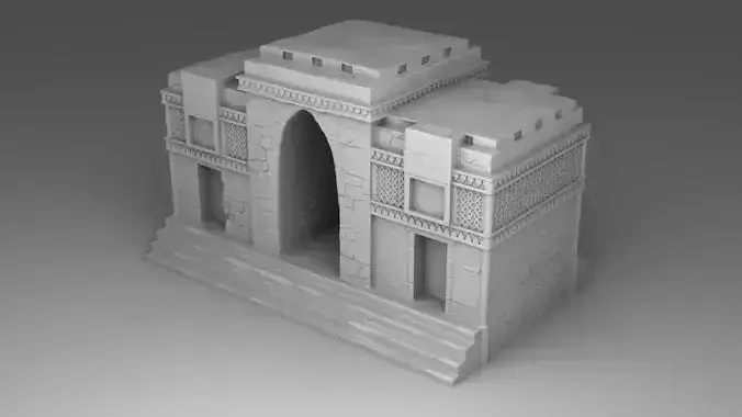 The palace of Maya 3D print model