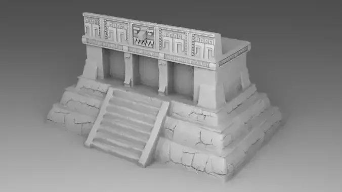 The pantheon of Maya 3D print model