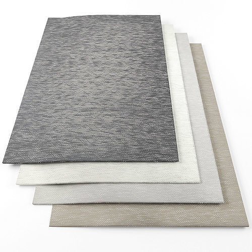 Rugs-1063 four rugs Low-poly 3D model