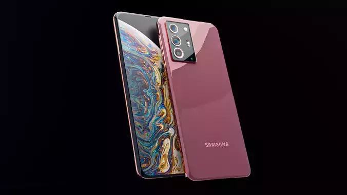 Samsung galaxy s20 Concept  phone original 3D model