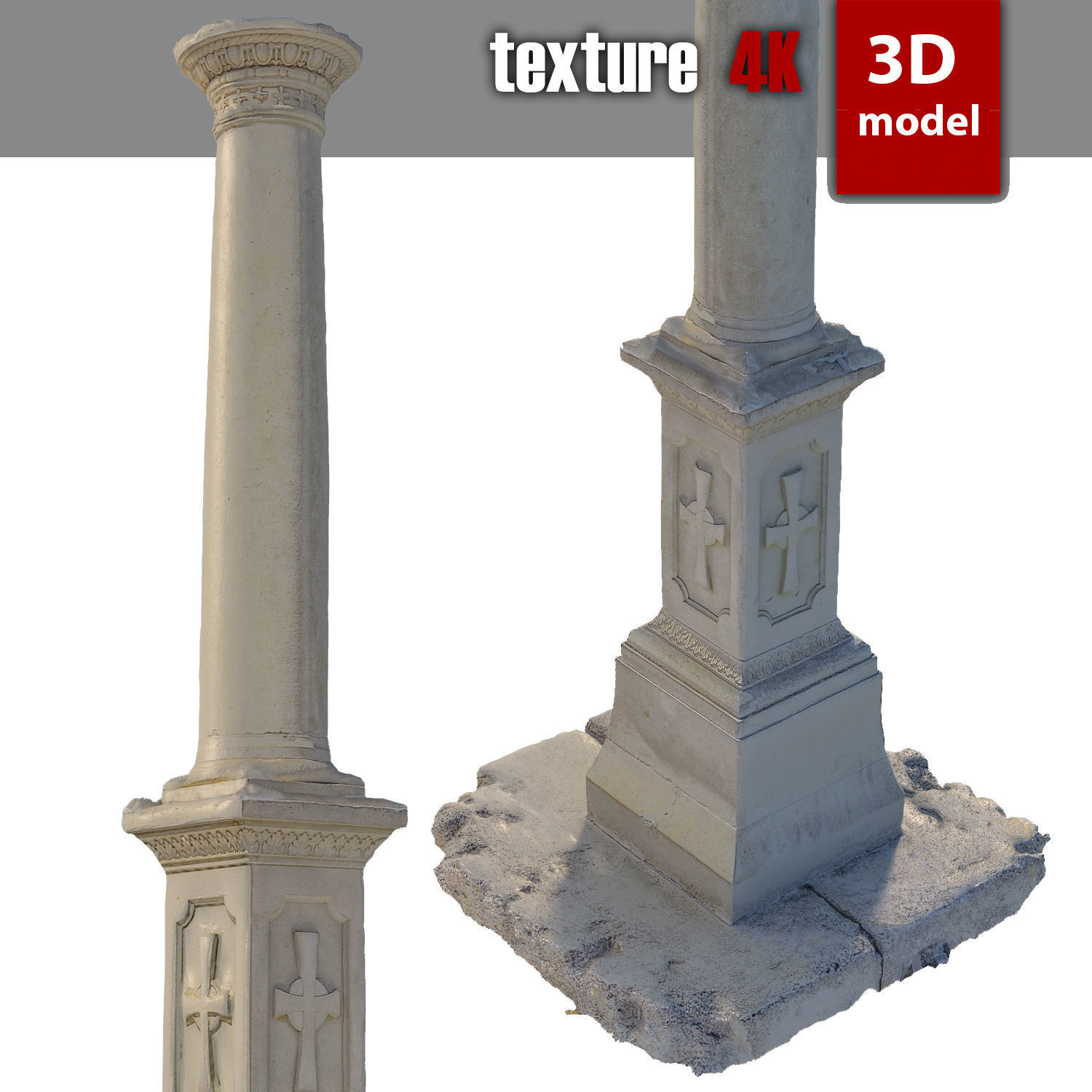 3D model 229 Obelisk VR / AR / low-poly | CGTrader