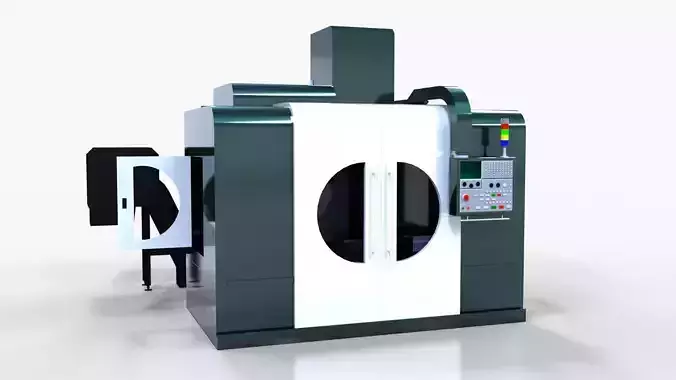 Vertical Turning Machine SV-41H 3D model