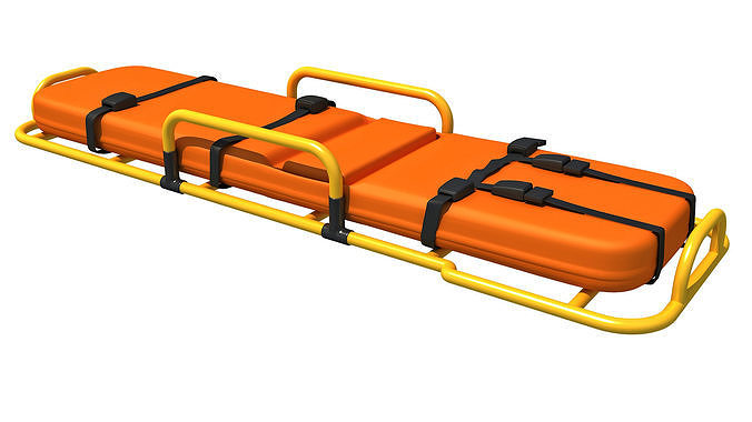 Medical Stretcher 3D model