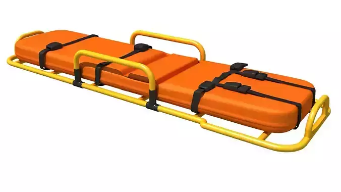 Medical Stretcher 3D model