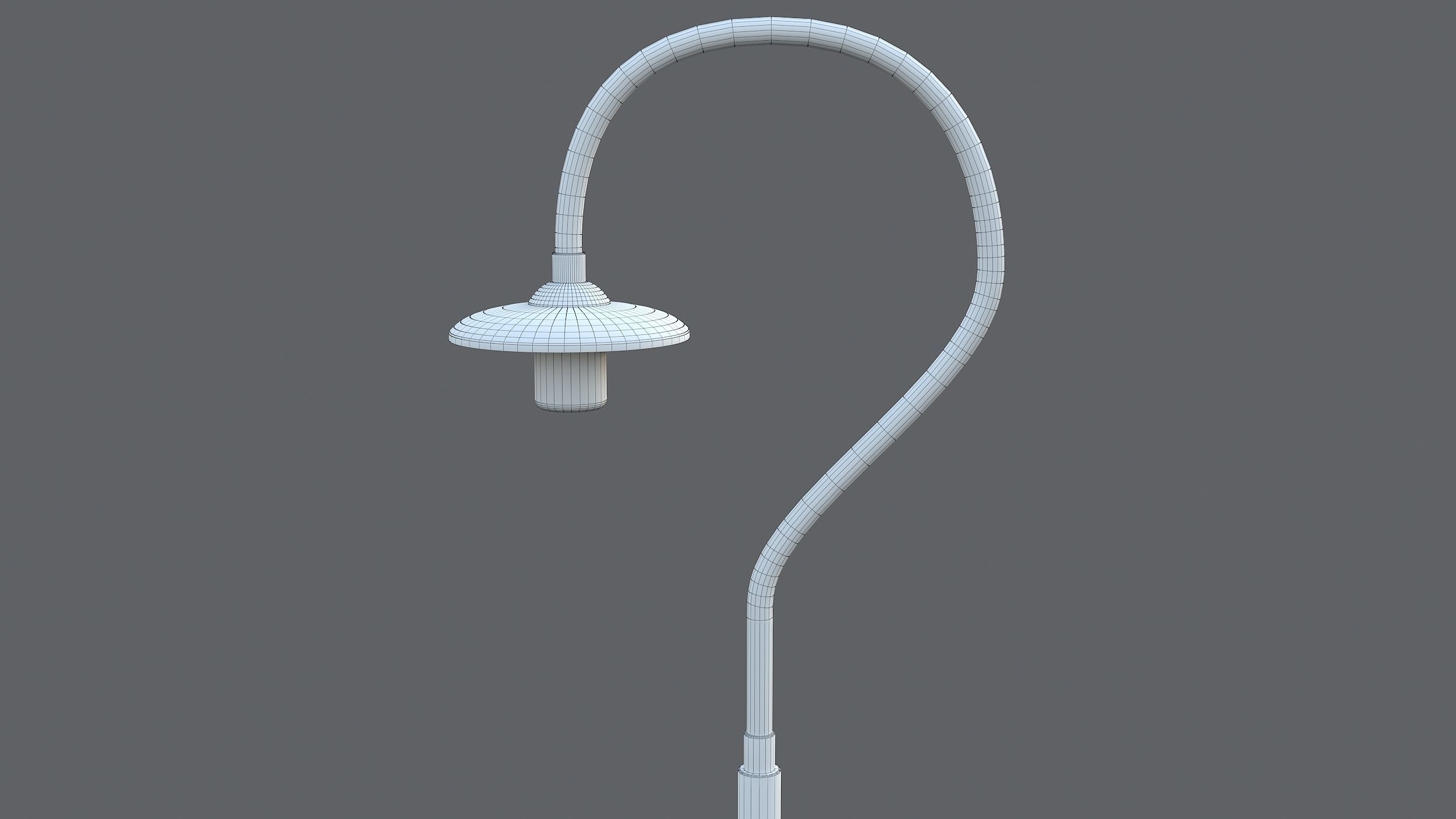 Classic street lamp Collection 3D model_32