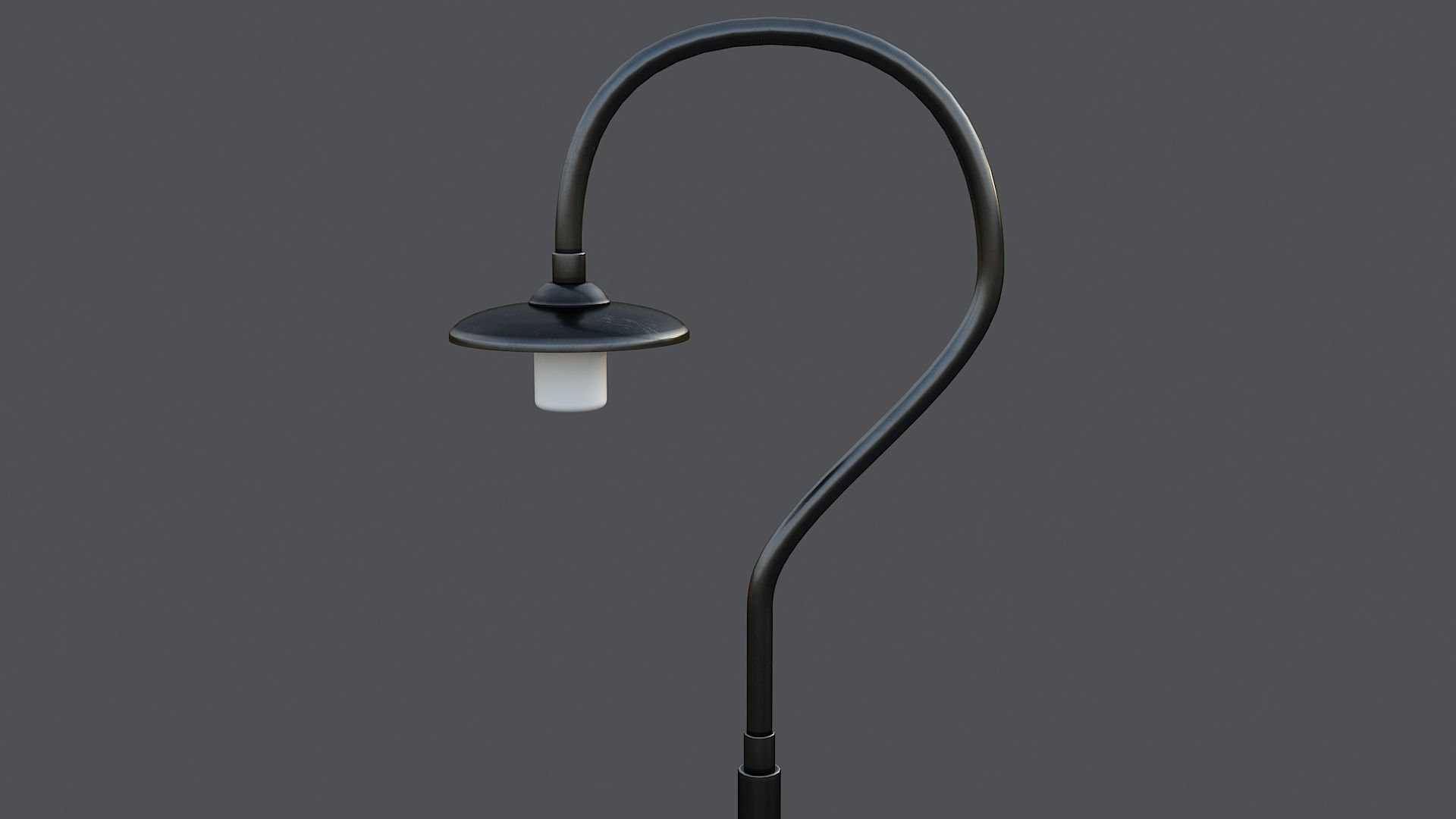 Classic street lamp Collection 3D model_15