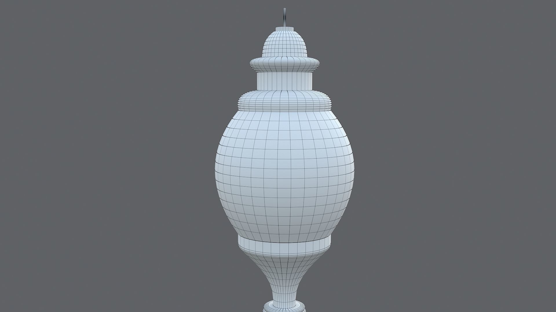 Classic street lamp Collection 3D model_22