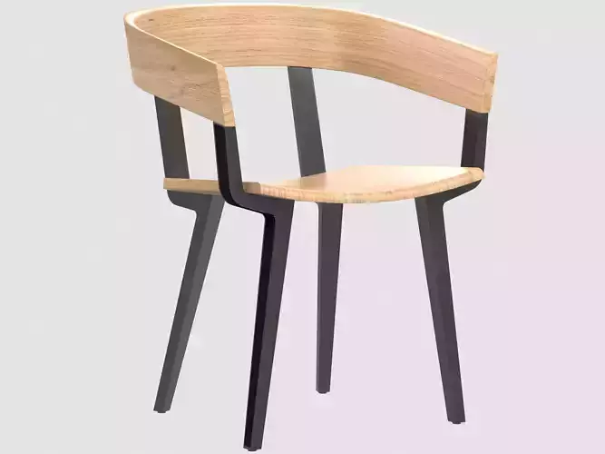 Odin Chair Jamie McLellan Low-poly 3D model