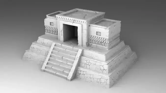 The pantheon of Maya 3D print model
