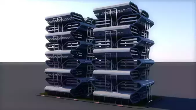 Tech Apartments 3D model