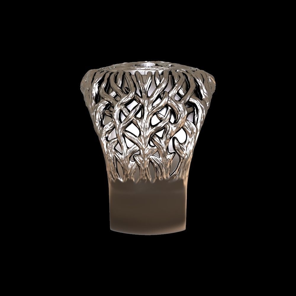 Tree of life ring printable 3D print model_19