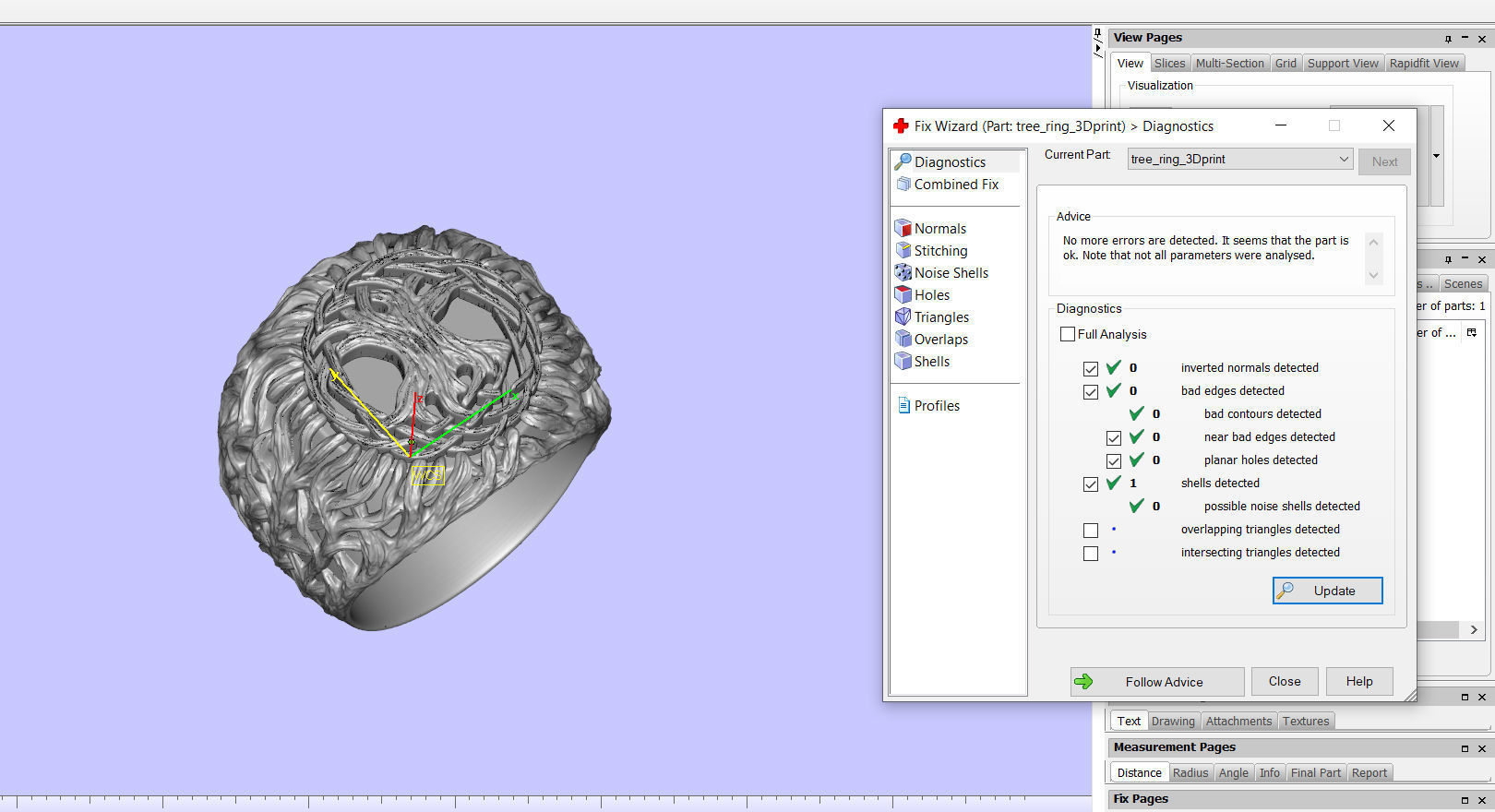 Tree of life ring printable 3D print model_17