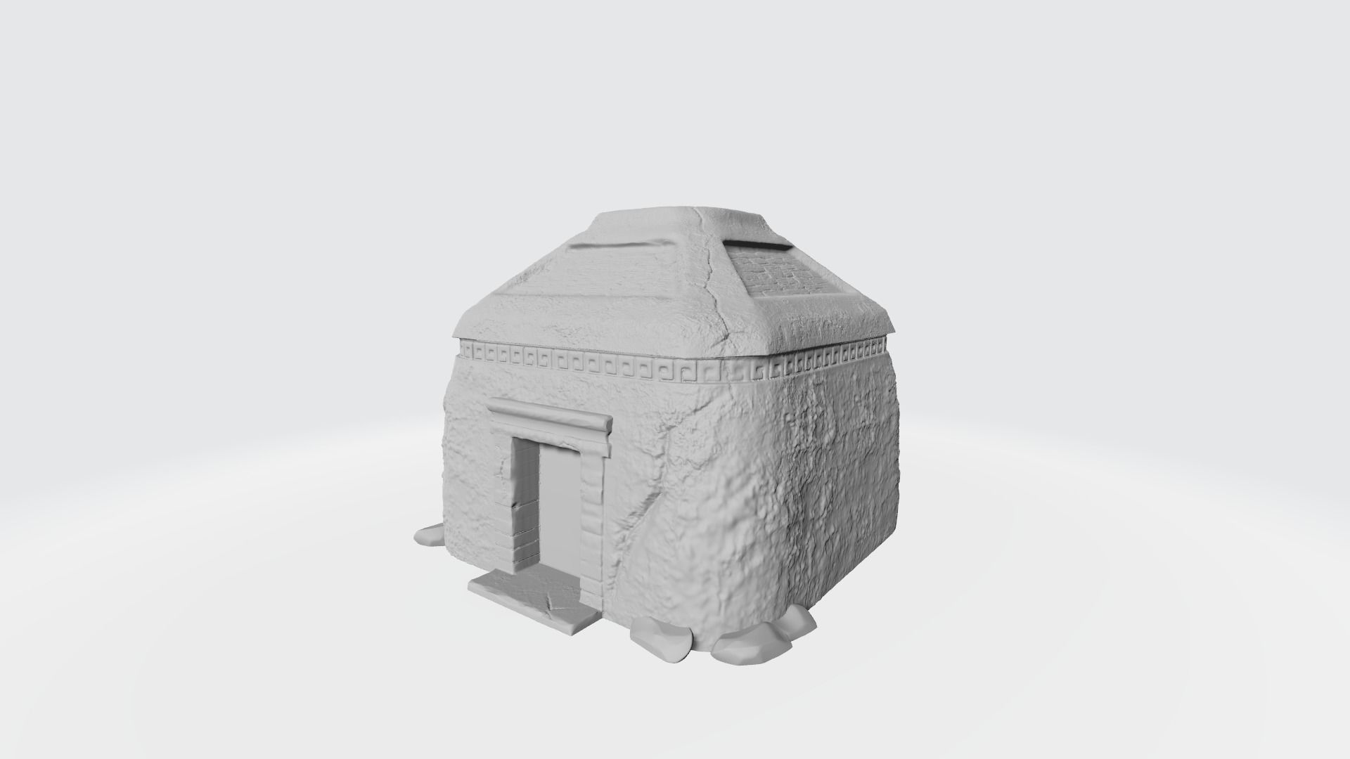 Temple of Maya 3D print model_1