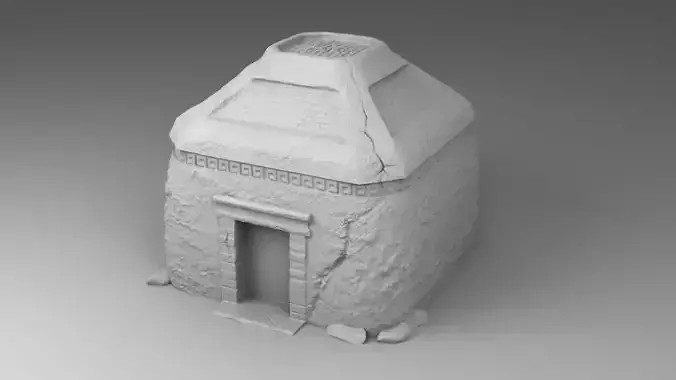 Temple of Maya 3D print model