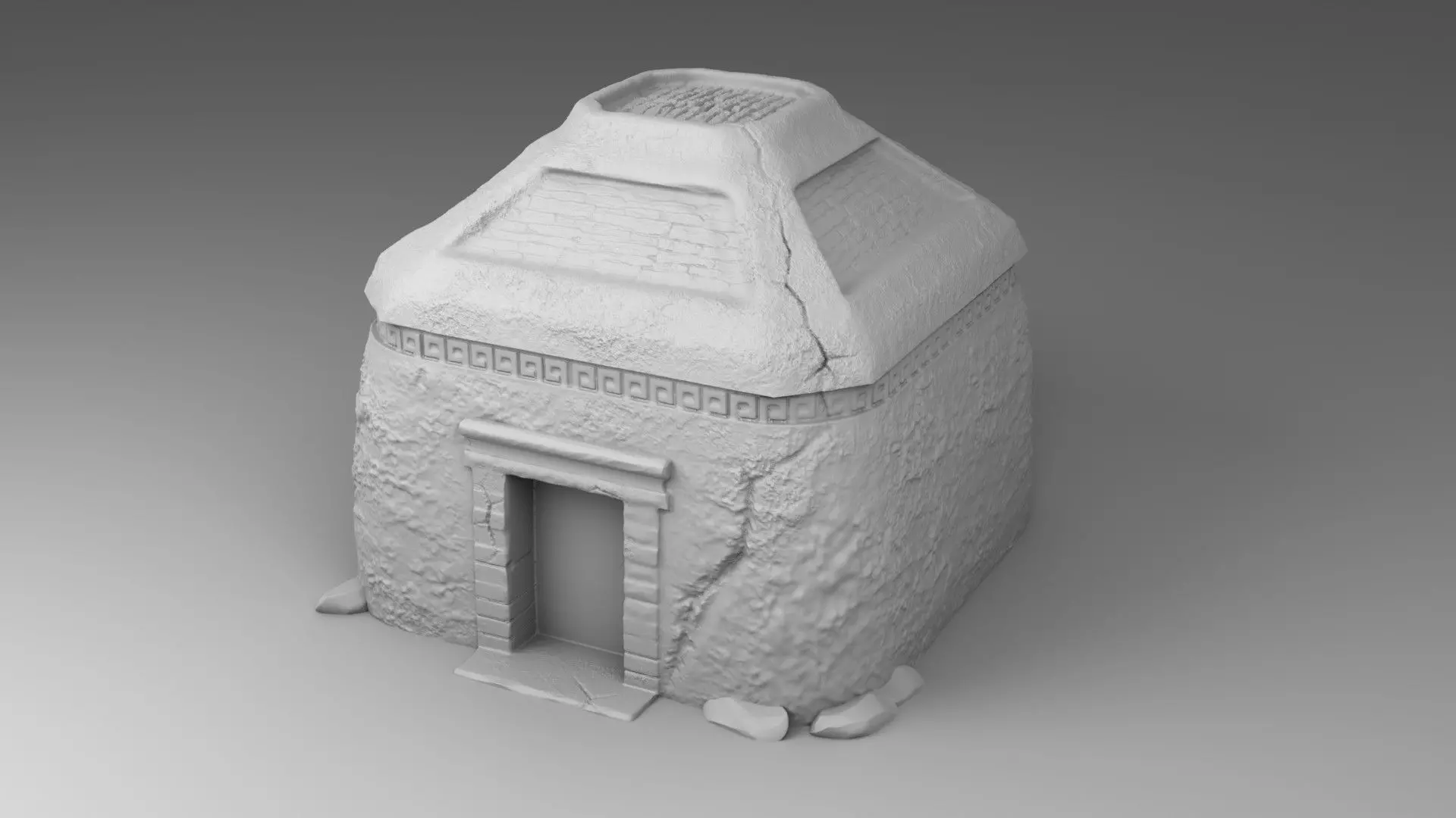 Temple of Maya 3D print model_0