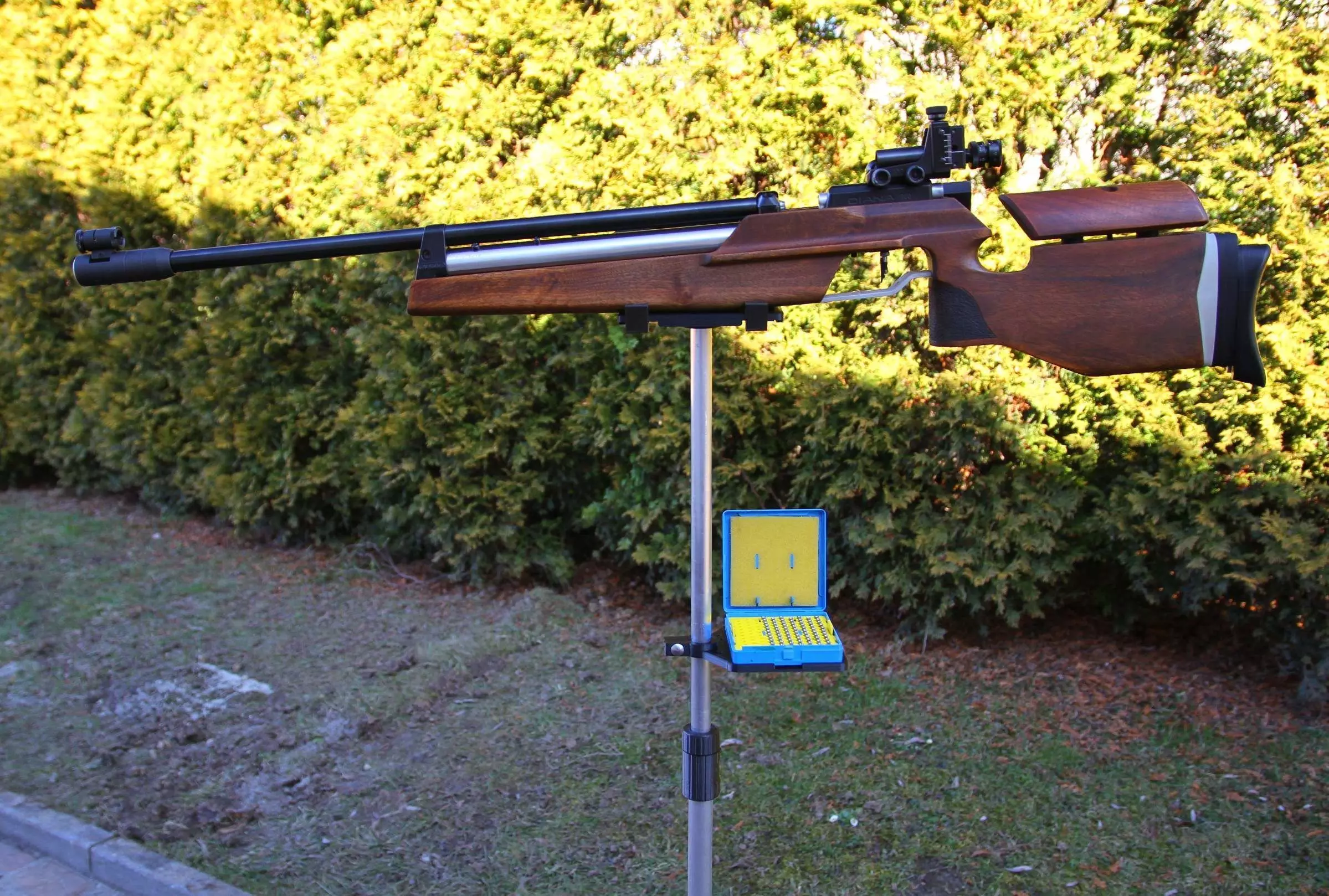 Air rifle Shooting Tripod Stand for shooting sports KPN10 stand 3D print model_0