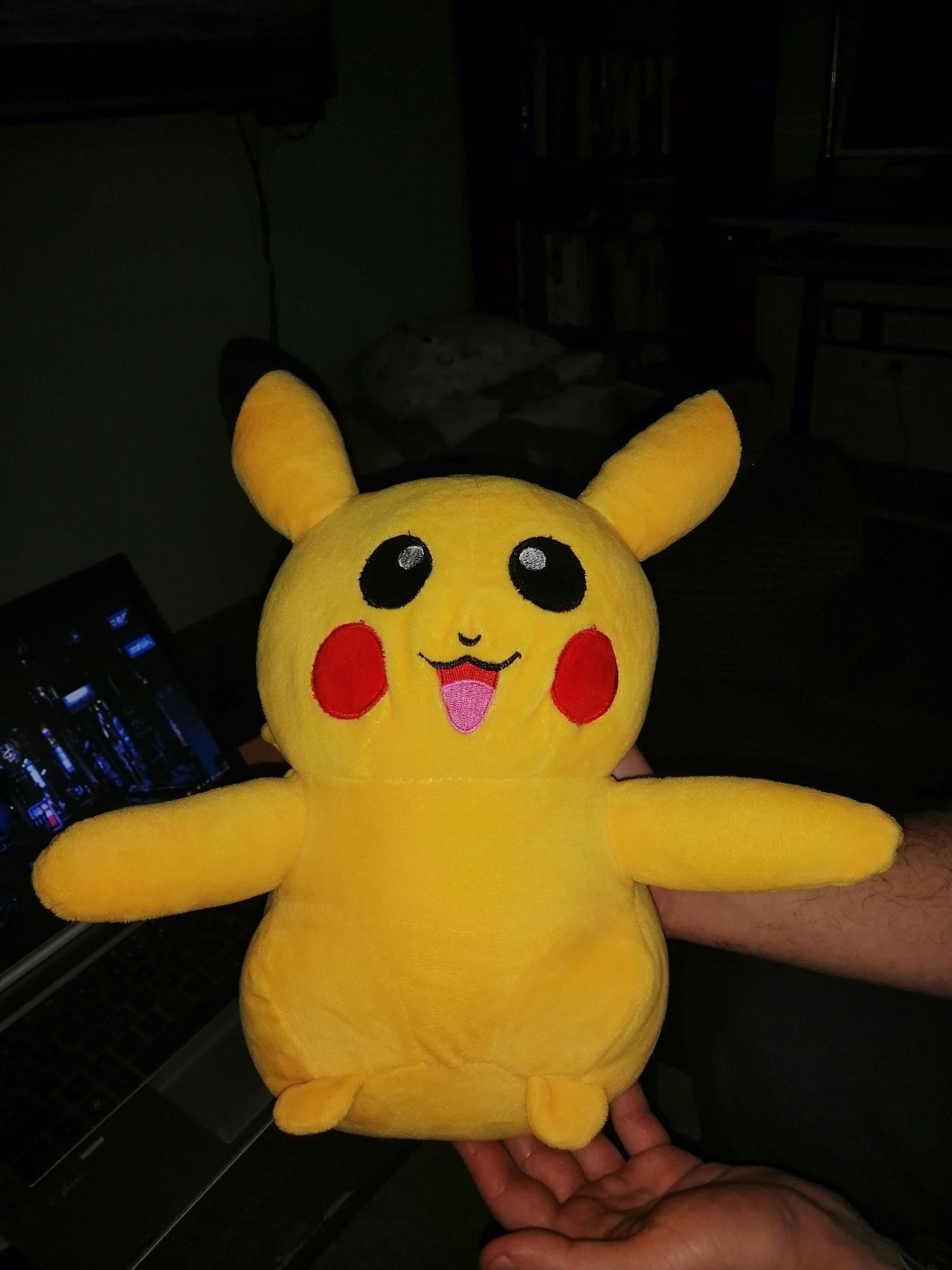 Pikachu model of plush toy 3D model_5