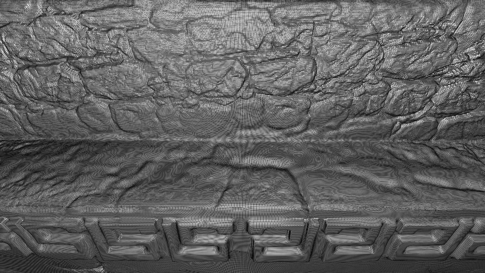 Large tample of Maya 3D print model_2