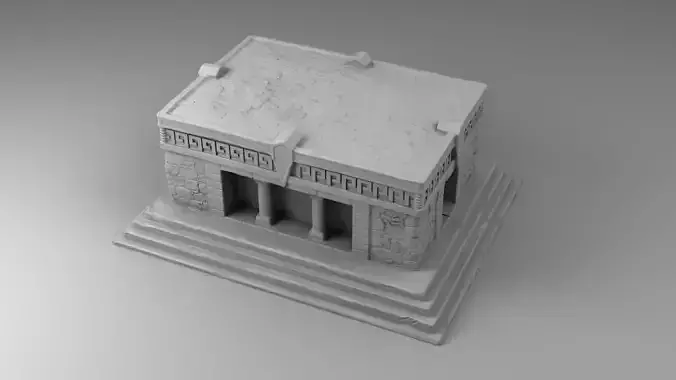 The palace of Maya 3D print model