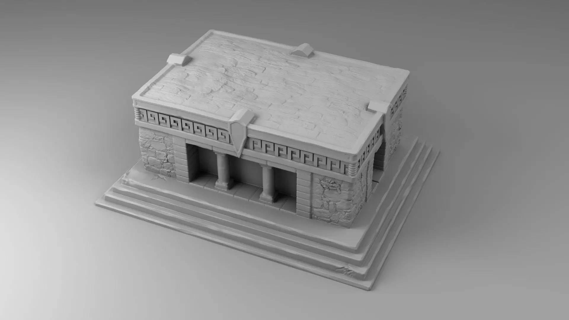 The palace of Maya 3D print model_0